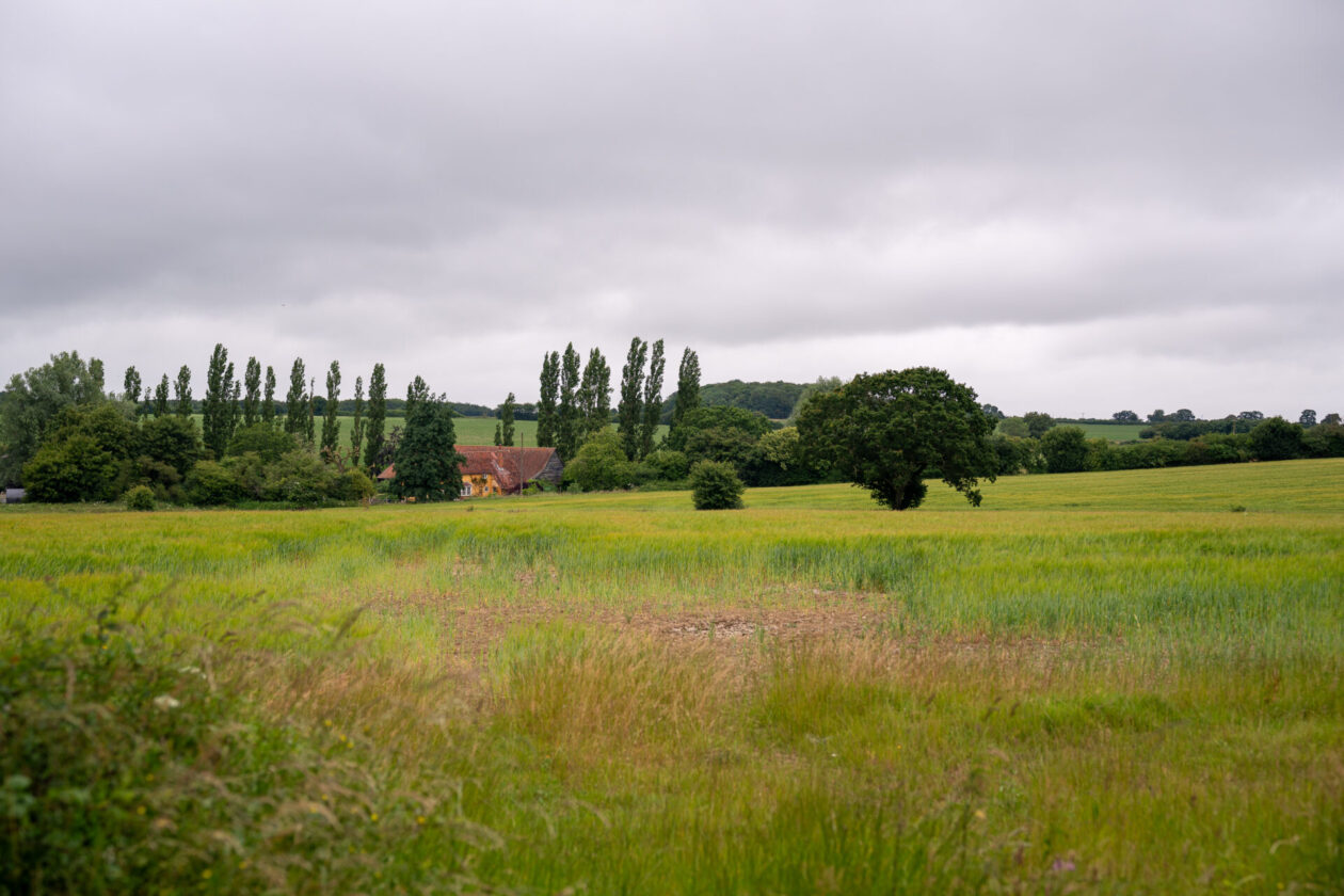 The backdrop near Lavenham, Suffolk