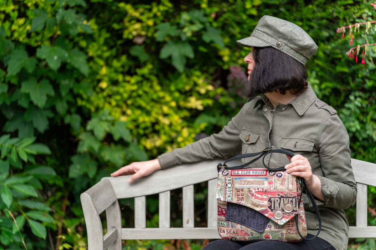 Gunton Messenger Bag PDF sewing pattern by Charlie's Aunt